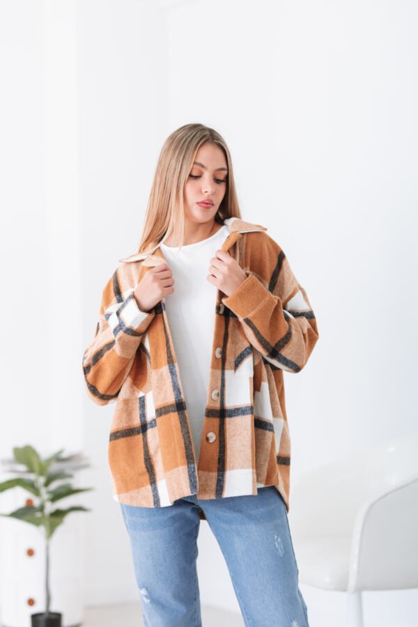 CHAQUETA CUADRILLE OVERSIZE CON MAXI BOLSILLOS - Imagen 2