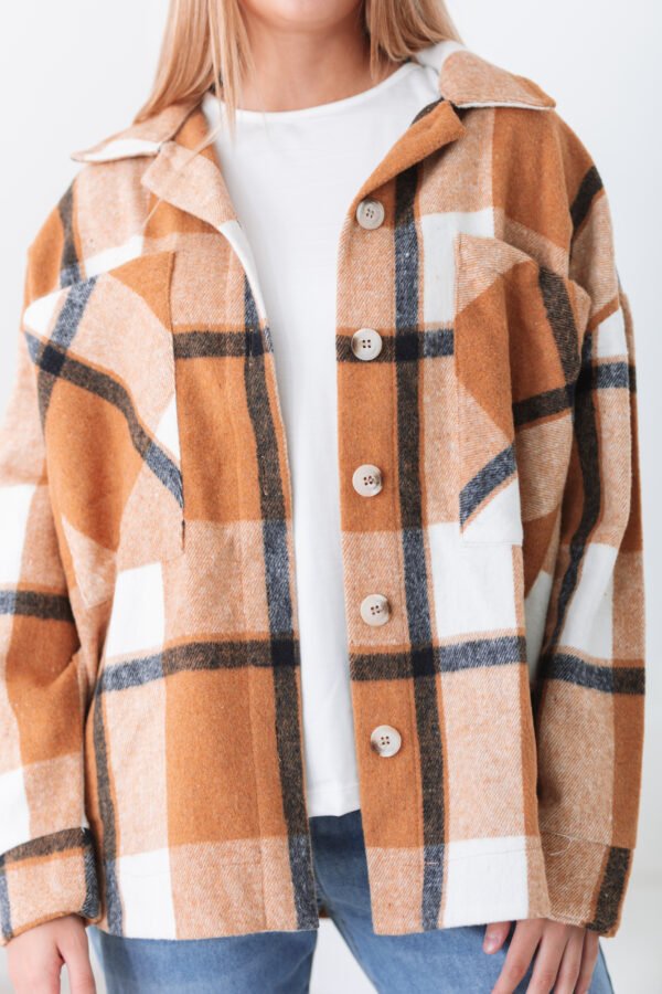 CHAQUETA CUADRILLE OVERSIZE CON MAXI BOLSILLOS - Imagen 3