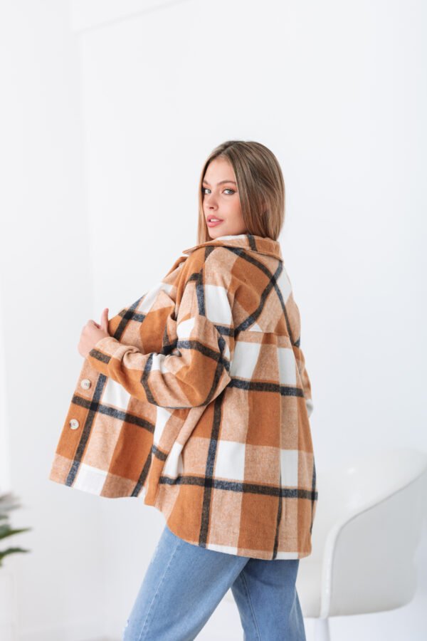 CHAQUETA CUADRILLE OVERSIZE CON MAXI BOLSILLOS