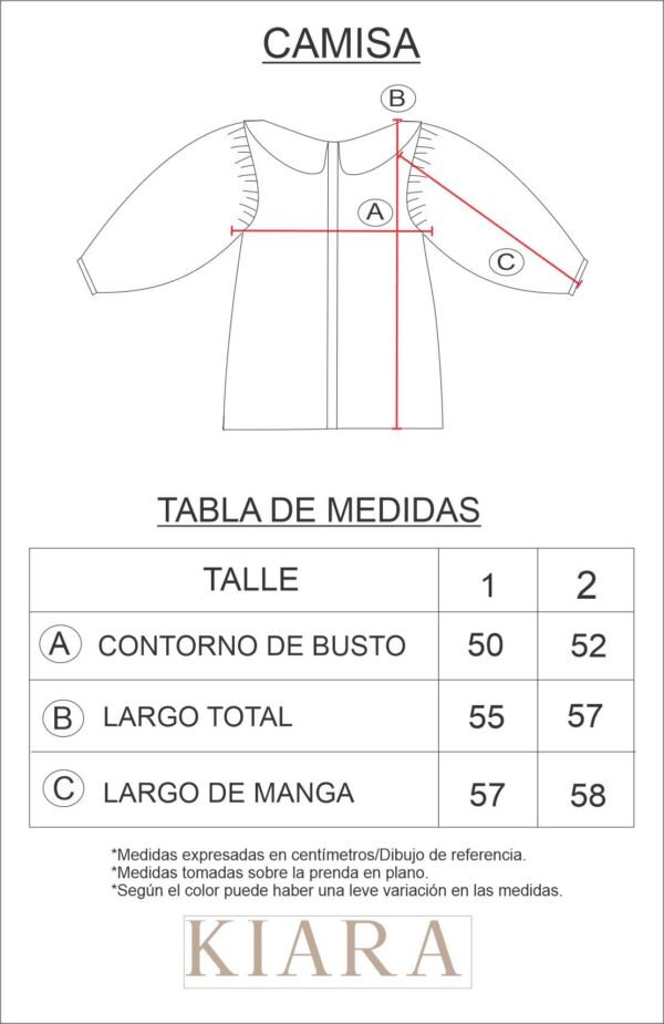 CAMISA DE JEANS CUELLO BABY BORDADO - Imagen 6