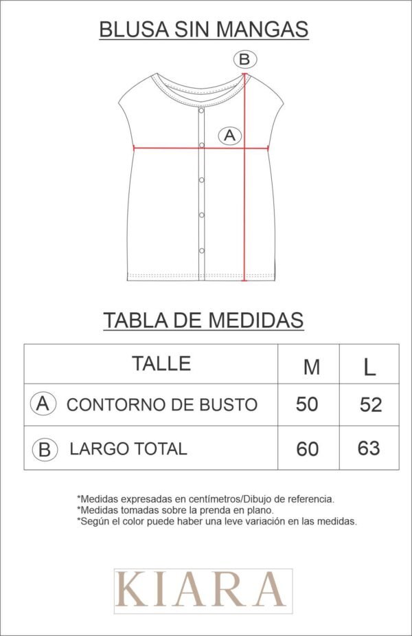 BLUSA SIN MANGA C/PUNTILLA EN CUELLO - Imagen 5