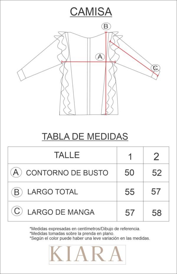 CAMISA JEANS DOBLE VOLADO - Imagen 5