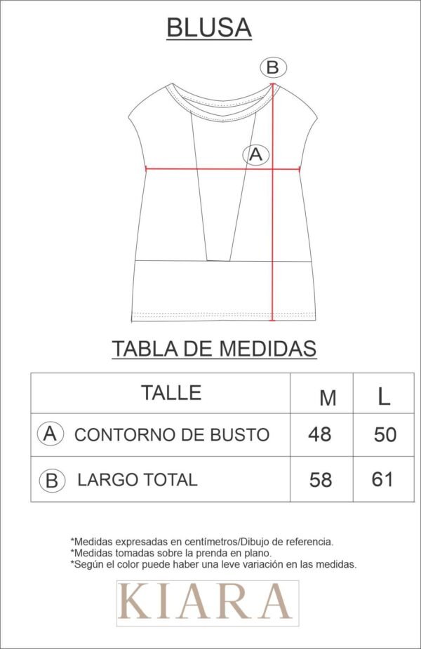 BLUSA CON PUNTILLA EN  V - Imagen 7