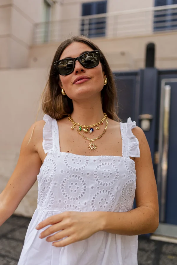 VESTIDO VOLADOS EN BRETEL - Imagen 2