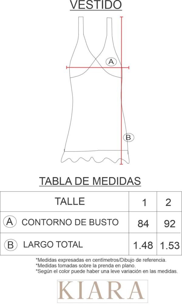 VESTIDO LARGO CON BORDADO EN ESCOTE - Imagen 5