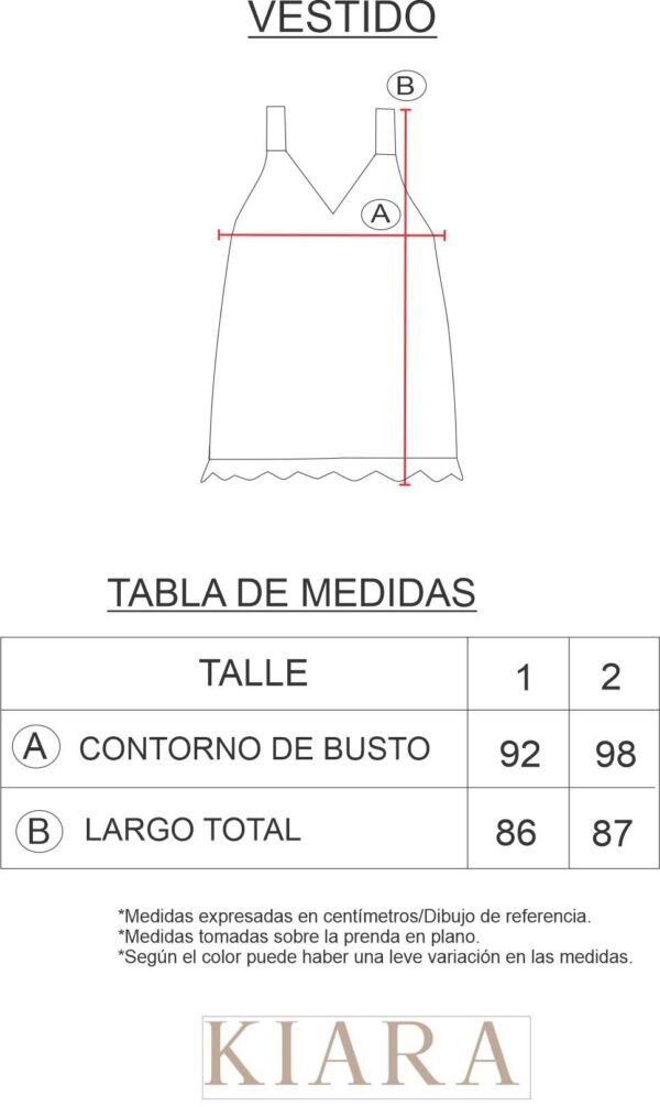 VESTIDO ESCOTE V CON PERLAS SALPICADAS - Imagen 5