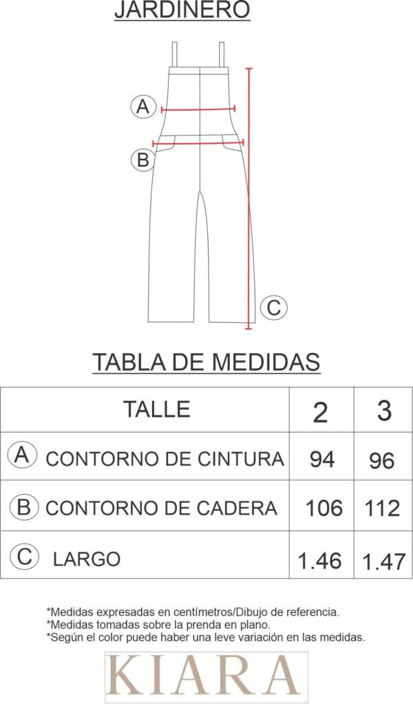 JARDINERO DE JEANS CELESTE - Imagen 5