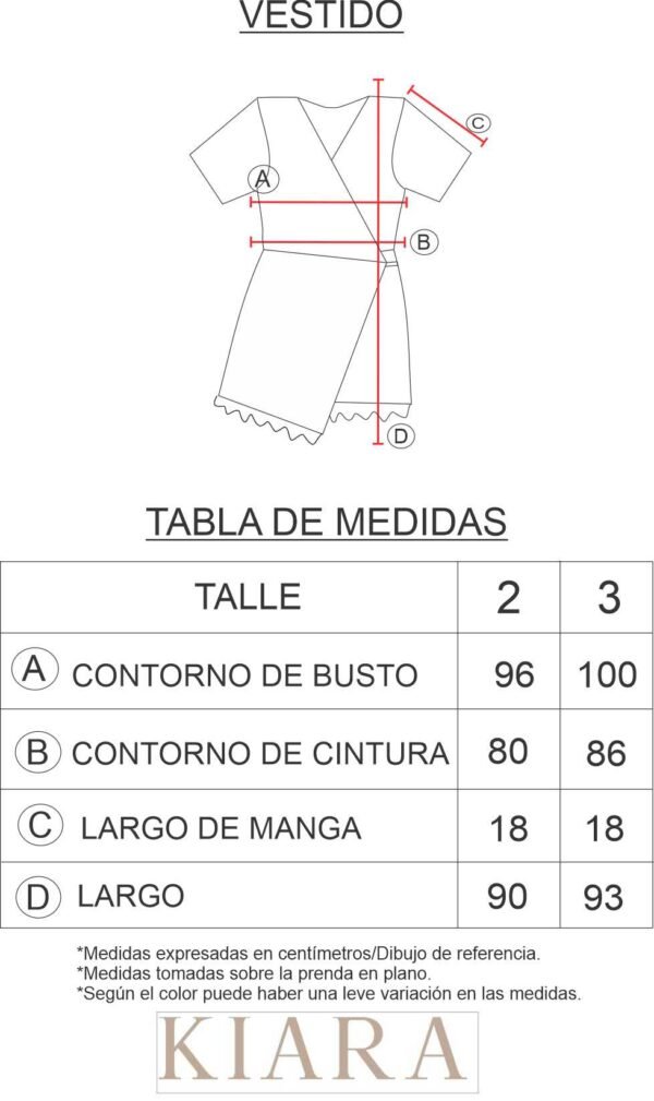 VESTIDO CRUZADO CON LAZO - Imagen 5