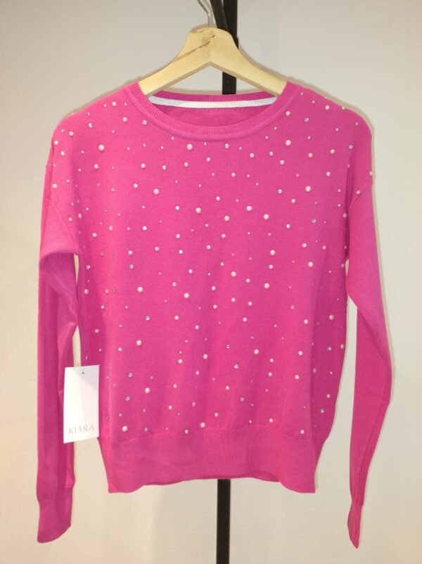 SWEATER BREMER CON TACHAS