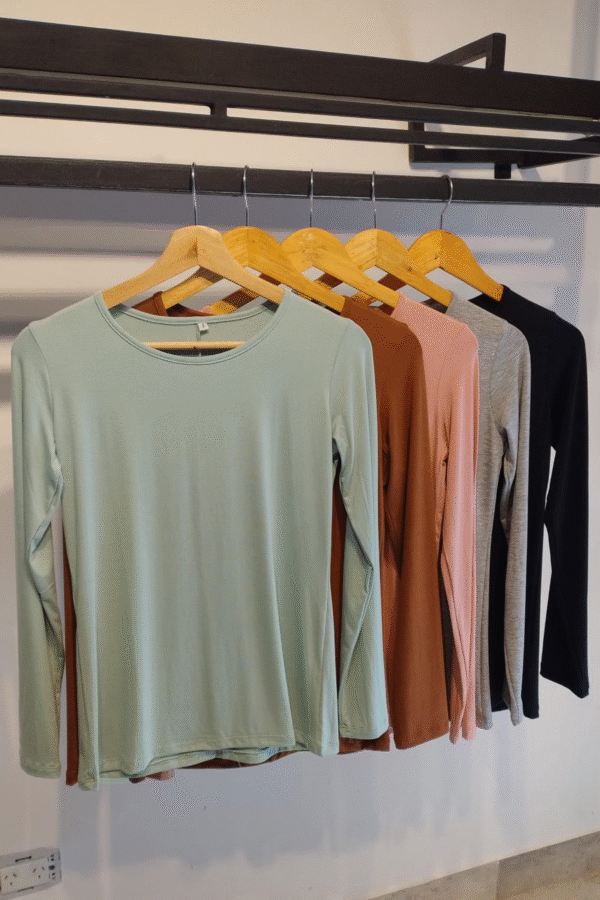REMERA CLASICA DE MODAL - Imagen 2